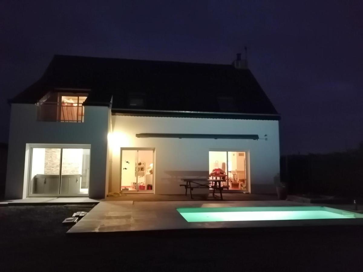 Villa Bord De Mer Avec Piscine Et Jacuzzi Penestin Luaran gambar